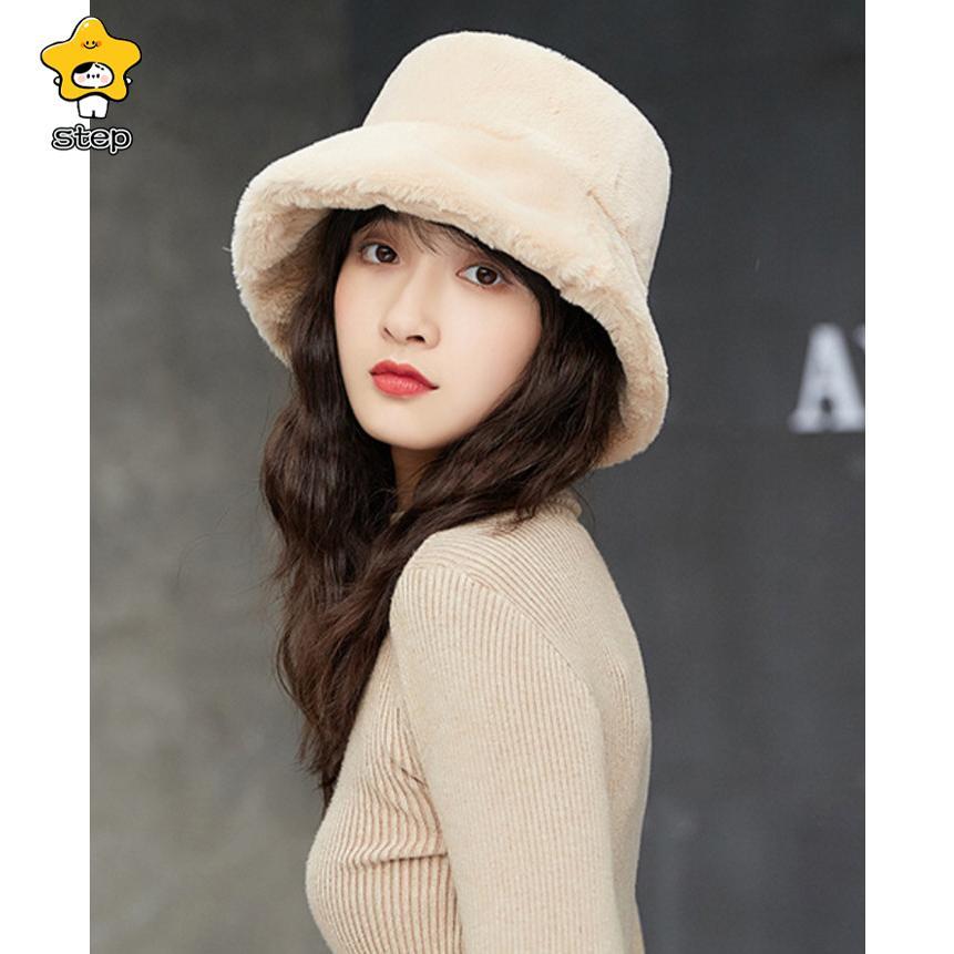 バケットハット ボア 帽子 ファー レディース 冬 コーデ おしゃれ もこもこ ふわふわ 秋 春 暖かい メンズ 防寒 小顔効果 プレゼント 可愛い | ブランド登録なし | 10