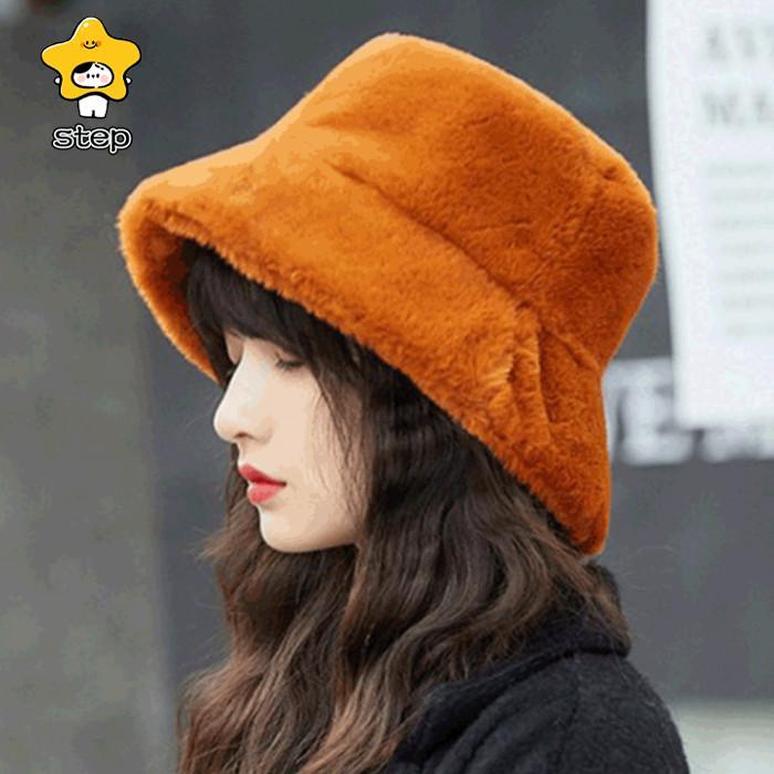 バケットハット ボア 帽子 ファー レディース 冬 コーデ おしゃれ もこもこ ふわふわ 秋 春 暖かい メンズ 防寒 小顔効果 プレゼント 可愛い | ブランド登録なし | 08