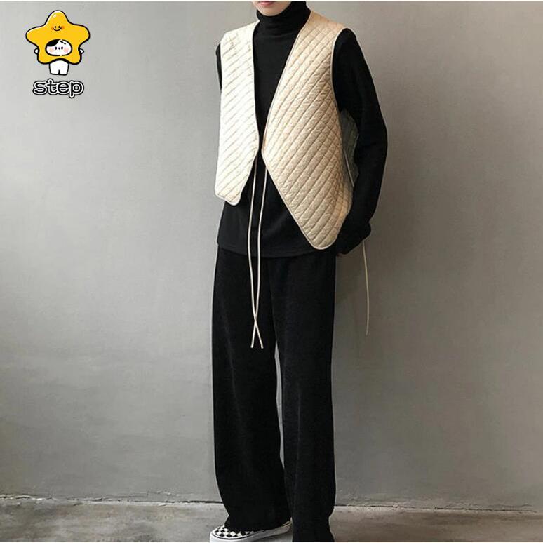 中綿コート ベスト キルティングベスト アウター レディース 冬 キルトショートベスト 秋 キルトベスト キルティング ショートベスト ベスト 秋冬 重ね着 | ブランド登録なし | 02