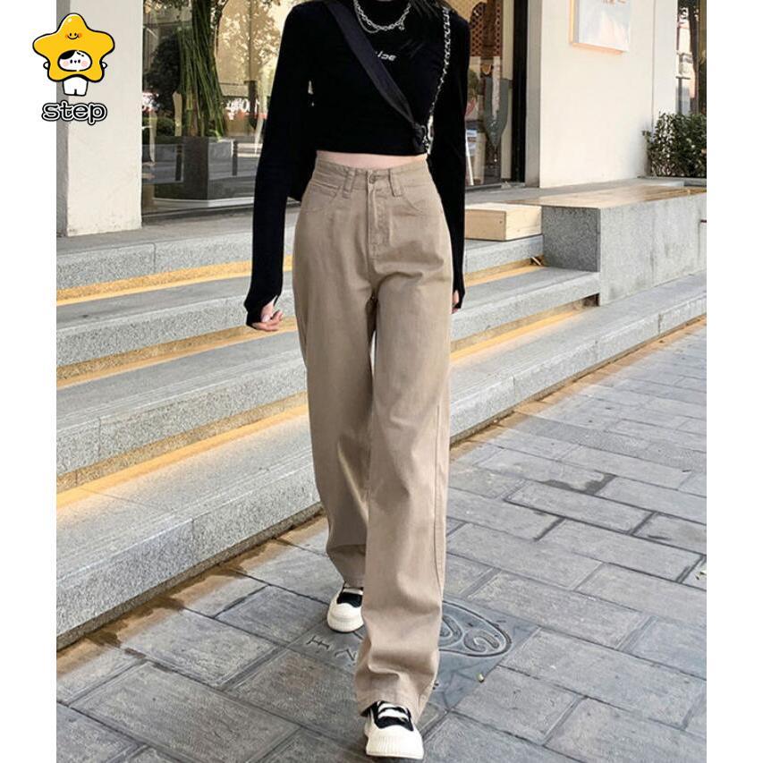 裏ボア ワイドパンツ デニムパンツ レディース ロングパンツ 裏起毛 ジーンズ ガウチョパンツ 体型カバー ロングパンツ 大きいサイズ 春 秋 冬 | ブランド登録なし | 08