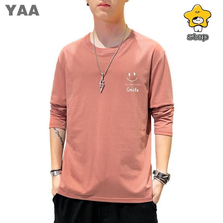 ロンT メンズ 長袖Tシャツ カットソー ロングTシャツ 英語プリント