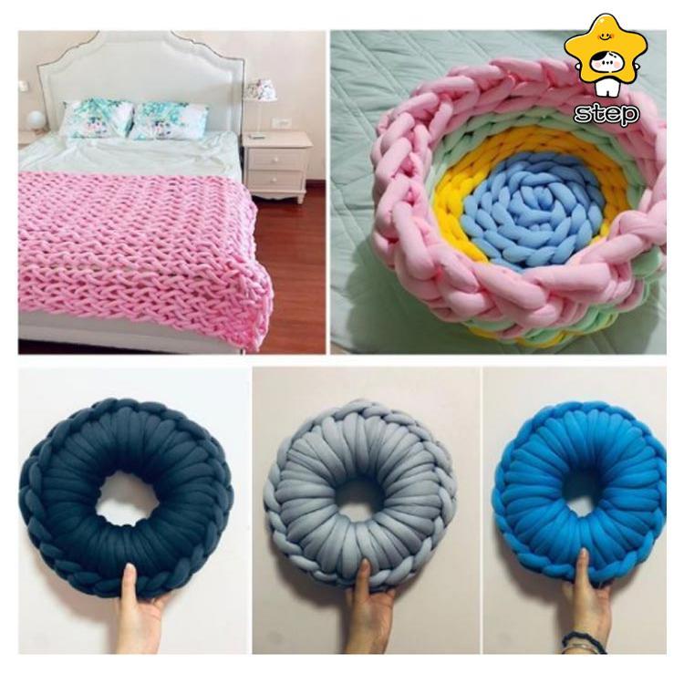 極太毛糸 チャンキーニット 500g ヤーン ニットヤーン DIY 毛糸 手芸 編み物 太い 極太 ハンドメイド 太いヤーン インスタ映え インテリア | ブランド登録なし | 12