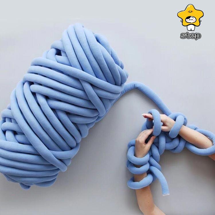 極太毛糸 チャンキーニット 500g ヤーン ニットヤーン DIY 毛糸 手芸 編み物 太い 極太 ハンドメイド 太いヤーン インスタ映え インテリア | ブランド登録なし | 03