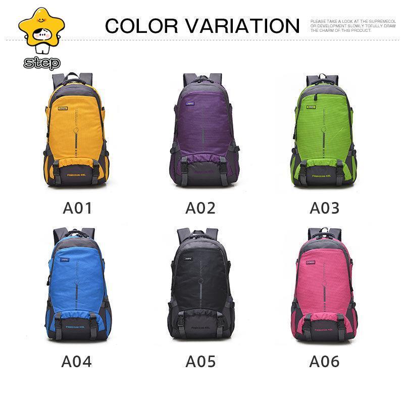 リュックサック 45L メンズ レディース 収納バッグ アウトドア ブラック 爆売中 多収納 キャンプ バックパック バッグ 日帰り登山 | ブランド登録なし | 07