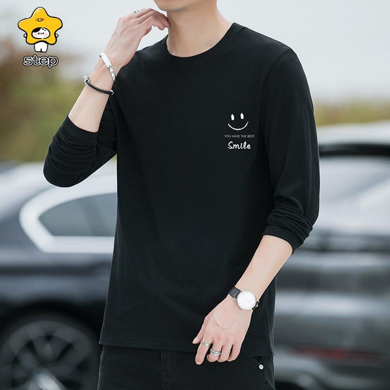 Tシャツ メンズ 長袖 おしゃれ 白Tシャツ ロンT T-shirt スポーツ 長袖