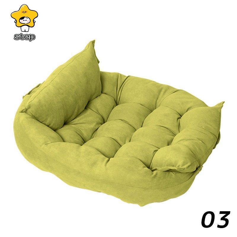 ペットベット 3つの形態 ソファ マット ソフト 通年タイプ 猫 犬用ベッド クッション ベット 洗える おしゃれ かわいい ペットシーツ 犬 ベッド | ブランド登録なし | 10