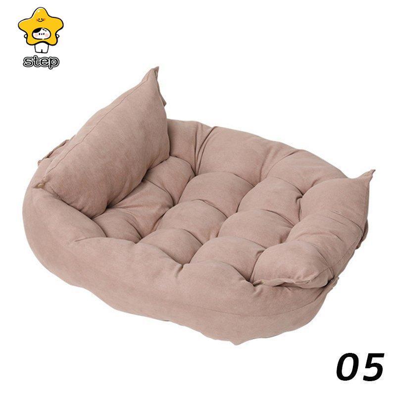 ペットベット 3つの形態 ソファ マット ソフト 通年タイプ 猫 犬用ベッド クッション ベット 洗える おしゃれ かわいい ペットシーツ 犬 ベッド | ブランド登録なし | 12