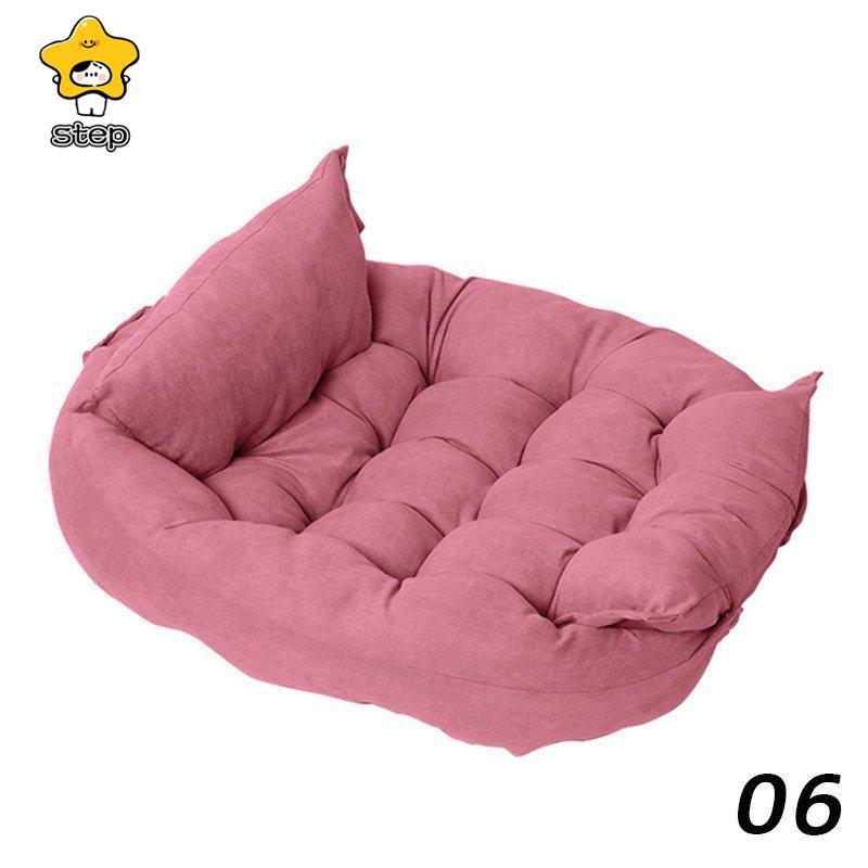 ペットベット 3つの形態 ソファ マット ソフト 通年タイプ 猫 犬用ベッド クッション ベット 洗える おしゃれ かわいい ペットシーツ 犬 ベッド | ブランド登録なし | 13