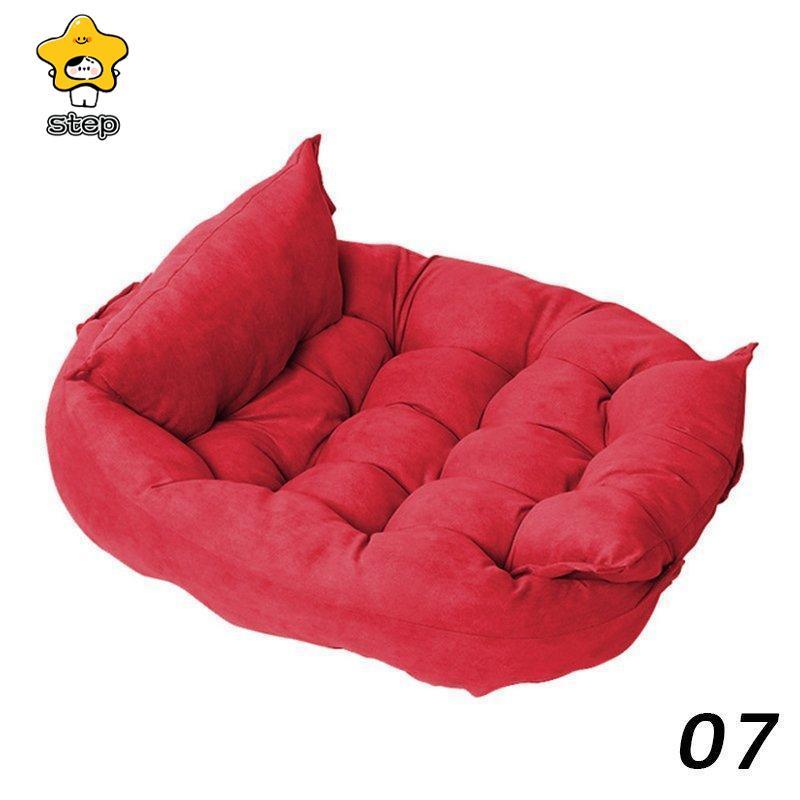 ペットベット 3つの形態 ソファ マット ソフト 通年タイプ 猫 犬用ベッド クッション ベット 洗える おしゃれ かわいい ペットシーツ 犬 ベッド | ブランド登録なし | 14