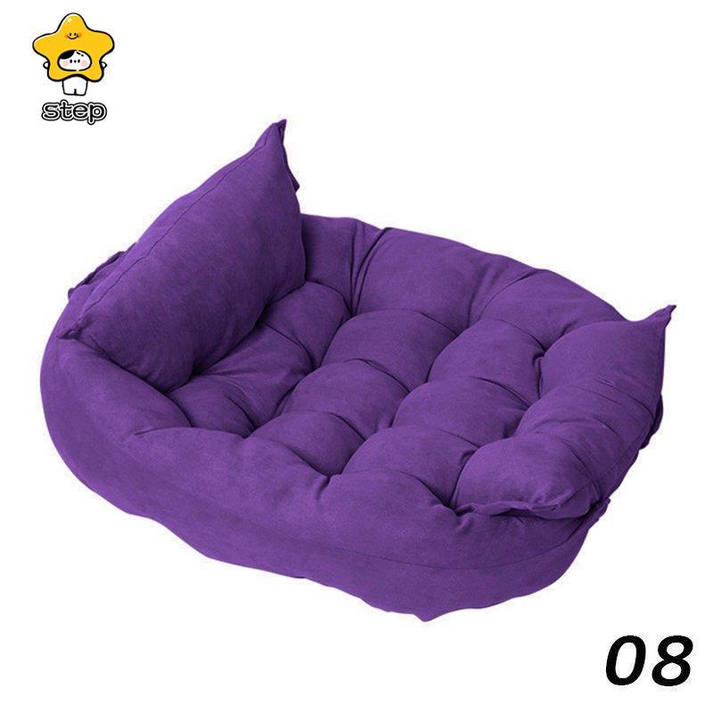 ペットベット 3つの形態 ソファ マット ソフト 通年タイプ 猫 犬用ベッド クッション ベット 洗える おしゃれ かわいい ペットシーツ 犬 ベッド | ブランド登録なし | 15