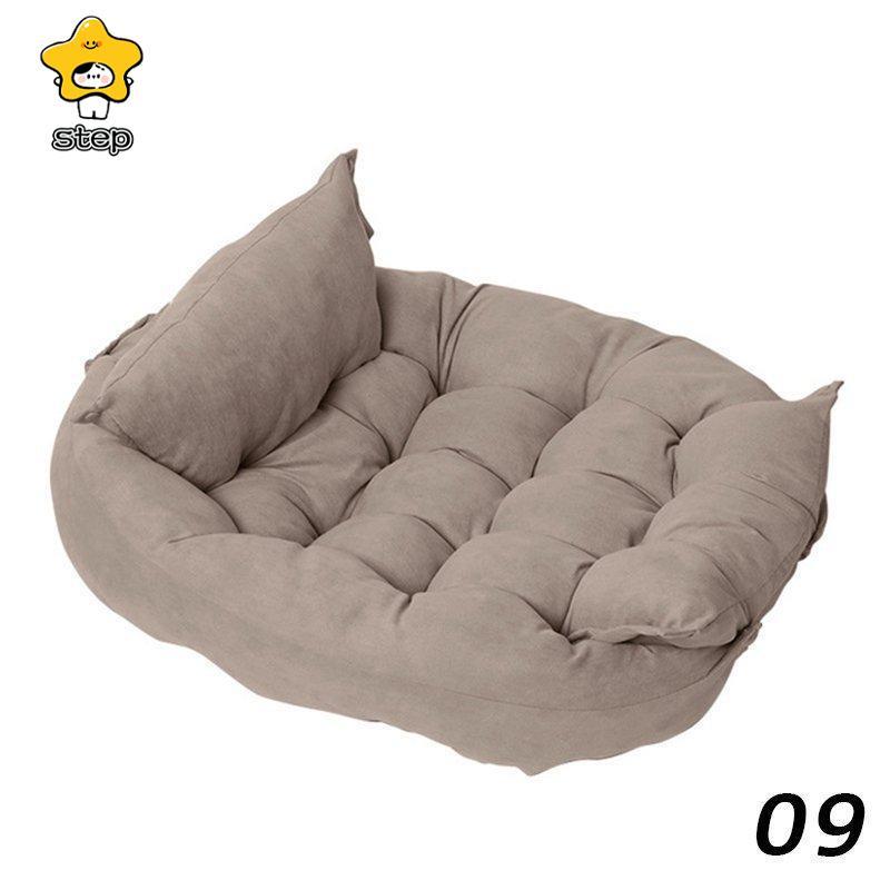 ペットベット 3つの形態 ソファ マット ソフト 通年タイプ 猫 犬用ベッド クッション ベット 洗える おしゃれ かわいい ペットシーツ 犬 ベッド | ブランド登録なし | 16