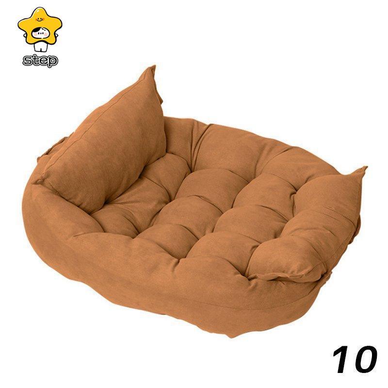 ペットベット 3つの形態 ソファ マット ソフト 通年タイプ 猫 犬用ベッド クッション ベット 洗える おしゃれ かわいい ペットシーツ 犬 ベッド | ブランド登録なし | 17