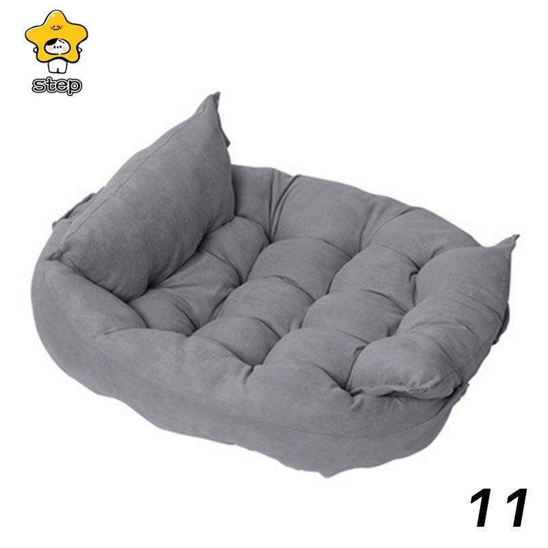 ペットベット 3つの形態 ソファ マット ソフト 通年タイプ 猫 犬用ベッド クッション ベット 洗える おしゃれ かわいい ペットシーツ 犬 ベッド | ブランド登録なし | 18
