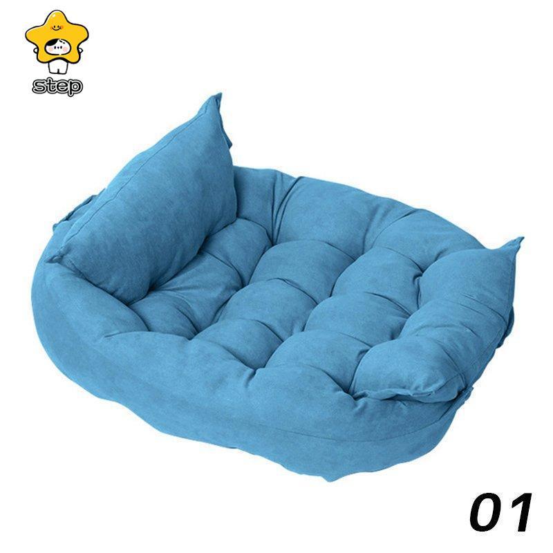 ペットベット 3つの形態 ソファ マット ソフト 通年タイプ 猫 犬用ベッド クッション ベット 洗える おしゃれ かわいい ペットシーツ 犬 ベッド | ブランド登録なし | 08