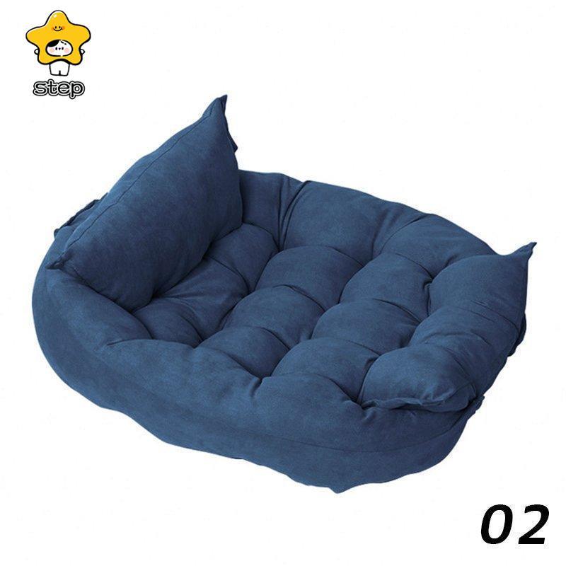 ペットベット 3つの形態 ソファ マット ソフト 通年タイプ 猫 犬用ベッド クッション ベット 洗える おしゃれ かわいい ペットシーツ 犬 ベッド | ブランド登録なし | 09