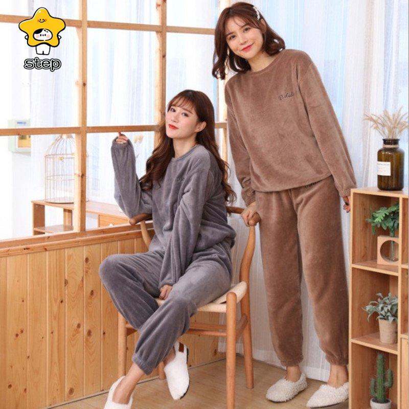 パジャマルームウェア上下セットもこもこレディース上下セットフリースベロアマイクロファイバー厚手可愛い冬部屋着長袖長ズボン暖かい秋冬 | ブランド登録なし