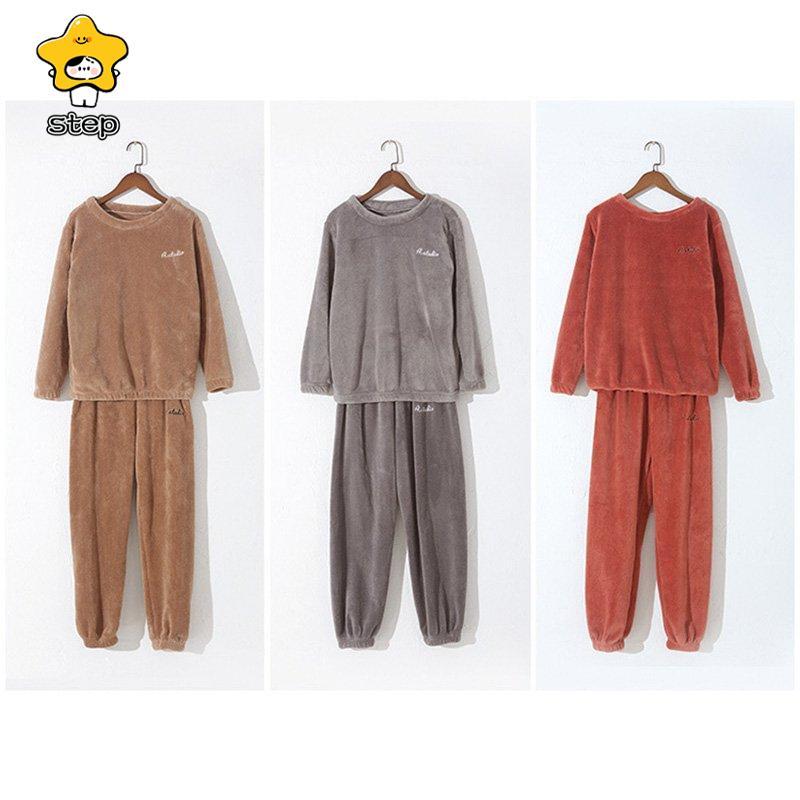 パジャマルームウェア上下セットもこもこレディース上下セットフリースベロアマイクロファイバー厚手可愛い冬部屋着長袖長ズボン暖かい秋冬 | ブランド登録なし | 12