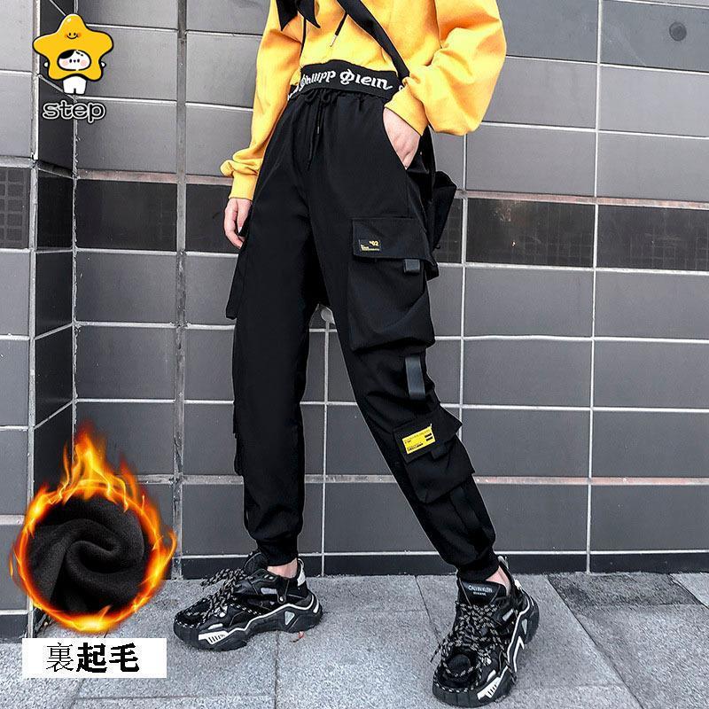 カーゴパンツレディースメンズワークパンツミリタリーパンツ秋冬裏起毛普通生地 | ブランド登録なし | 01