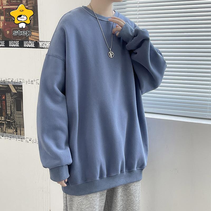 パーカー メンズ 長袖 ビッグシルエット ゆったり Tシャツ 春 秋服 秋冬 インナー カットソー スポーツ プルオーバー 大きいサイズ カジュアル ティーシャツ | ブランド登録なし | 10