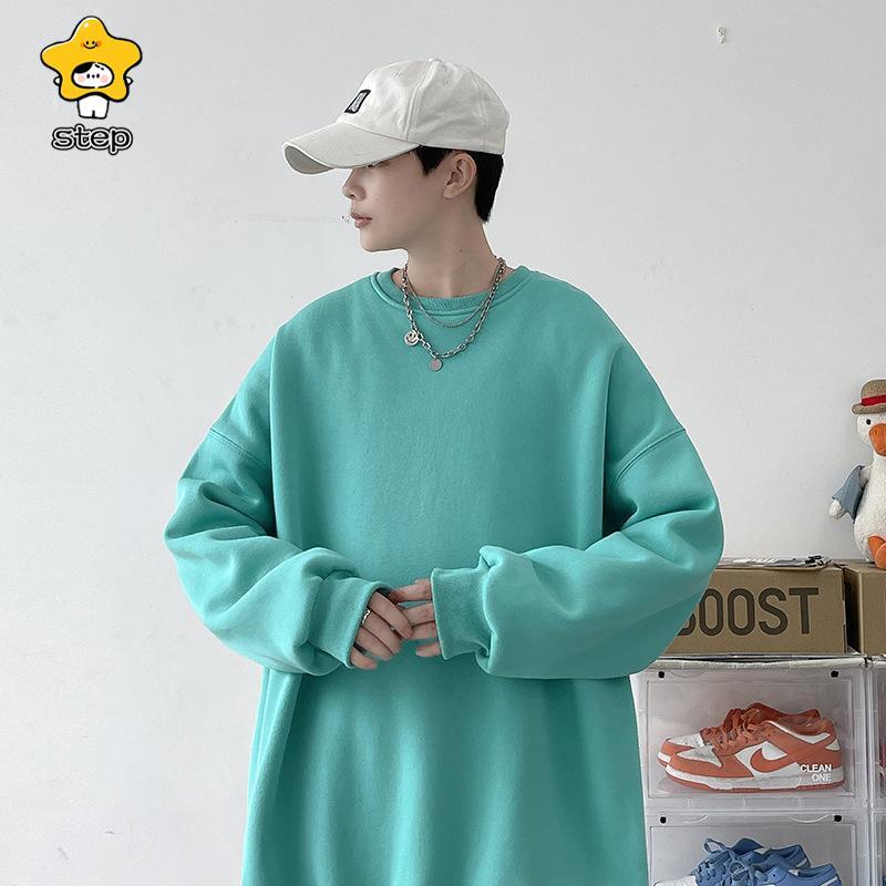 パーカー メンズ 長袖 ビッグシルエット ゆったり Tシャツ 春 秋服 秋冬 インナー カットソー スポーツ プルオーバー 大きいサイズ カジュアル ティーシャツ | ブランド登録なし | 12