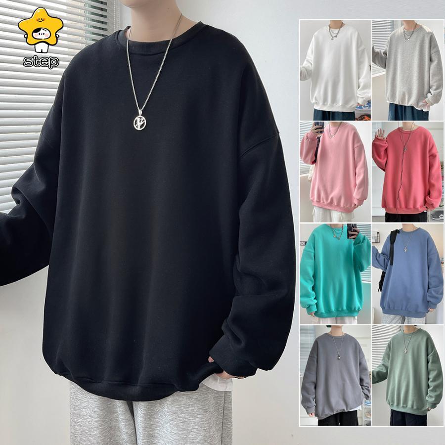 パーカー メンズ 長袖 ビッグシルエット ゆったり Tシャツ 春 秋服 秋冬 インナー カットソー スポーツ プルオーバー 大きいサイズ カジュアル ティーシャツ | ブランド登録なし | 13