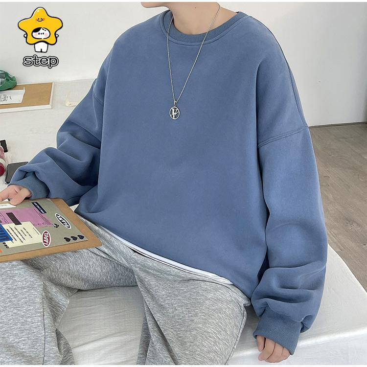 パーカー メンズ 長袖 ビッグシルエット ゆったり Tシャツ 春 秋服 秋冬 インナー カットソー スポーツ プルオーバー 大きいサイズ カジュアル ティーシャツ | ブランド登録なし | 03