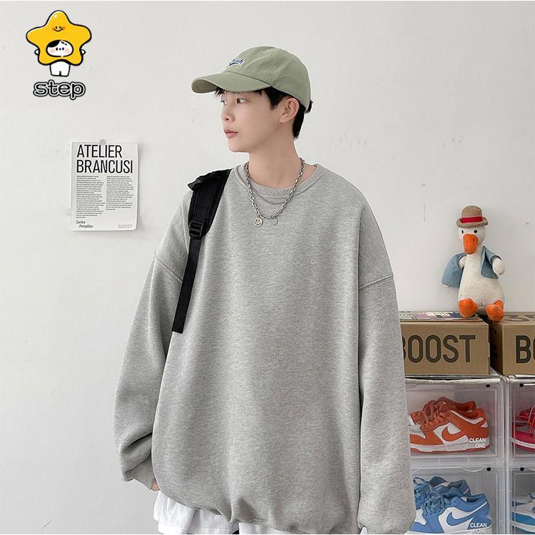 パーカー メンズ 長袖 ビッグシルエット ゆったり Tシャツ 春 秋服 秋冬 インナー カットソー スポーツ プルオーバー 大きいサイズ カジュアル ティーシャツ | ブランド登録なし | 05