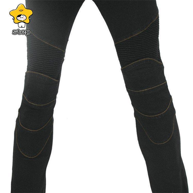 バイクパンツ メンズ　ライダーパンツ プロテクター付き ジーンズ デニム バイクウェア オートバイ 転倒防護 膝当て 耐久 耐衝撃 膝パッド レーシングパンツ | ブランド登録なし | 15