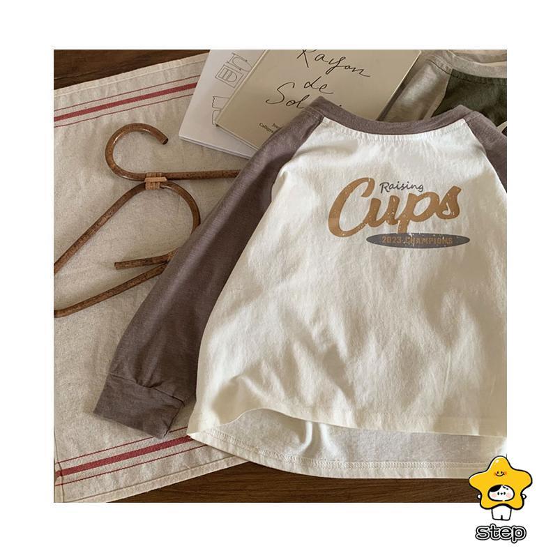 カットソー 子供 Tシャツ 長袖 女の子 プリントTシャツ 男の子 長袖Tシャツ クルーネック ラグラン袖 春 秋 トップス ジュニア 幼稚園児 男女兼用 | ブランド登録なし | 11