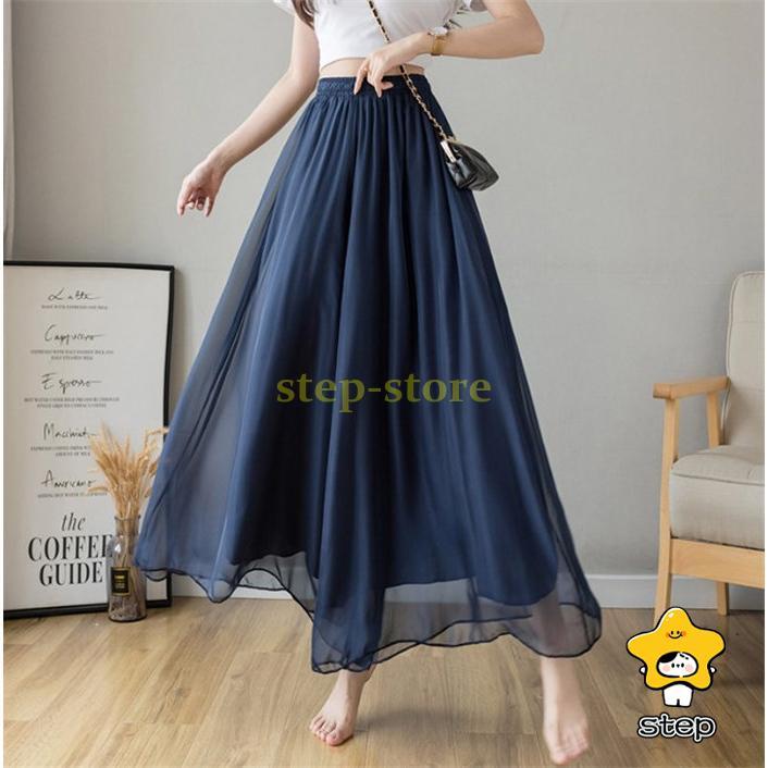 ワイドパンツ シフォン レディース ガウチョパンツ 大きいサイズ 夏 フレアパンツ ガウチョ スカンツ スカーチョ ロングパンツ ズボン パンツ ロング丈 | ブランド登録なし | 01