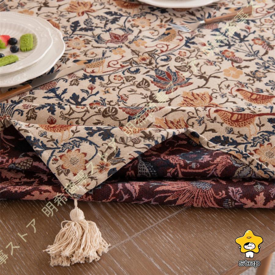 ウィリアムモリステーブルクロス、マルチカバー