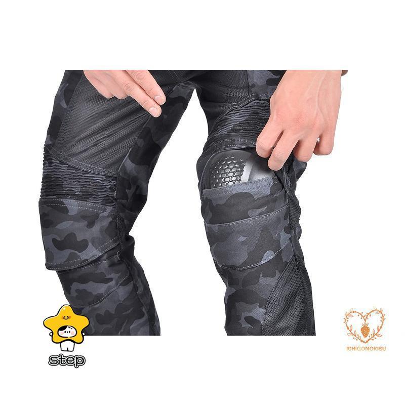 バイク用メッシュパンツ 　ブラック Amazon | [KOMINE] バイク用 パンツ PK-7293 プロテクト