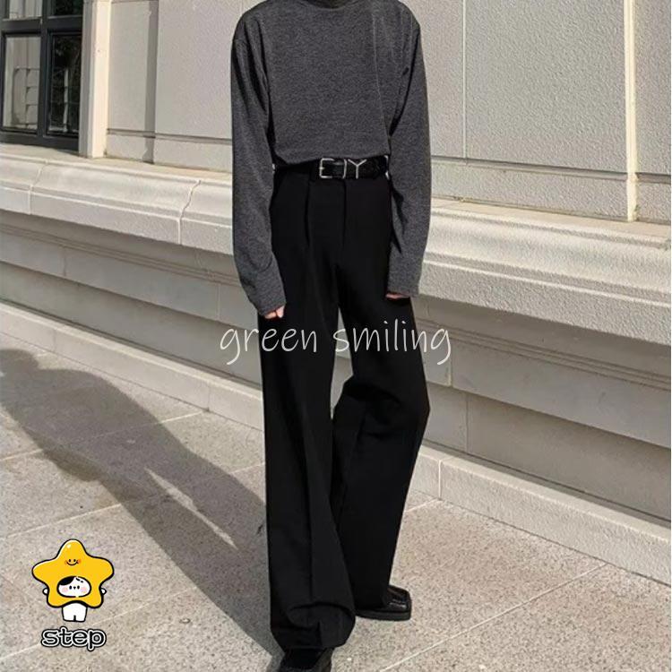 Yokosquad 黒ブーツカットフレアパンツ 脚を長く見られる ブーツカット パンツ レディース 秋 フレア