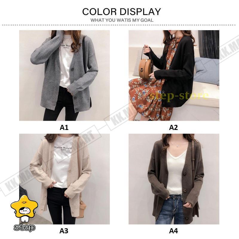 ニット カーディガン 長袖 UVカット シンプル レギュラー丈 レディース 春 秋 冬 防寒保温 | ブランド登録なし | 01