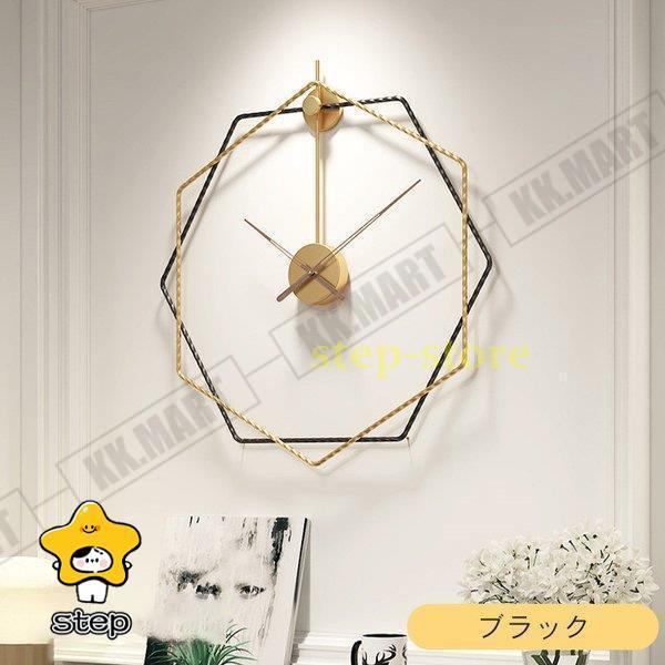 掛け時計 装飾 おしゃれ アナログ 時計 ウォールクロック 北欧 直径50cm 大きい 壁掛け ローマ数字 アンティーク シンプル 文字盤 モダン_6