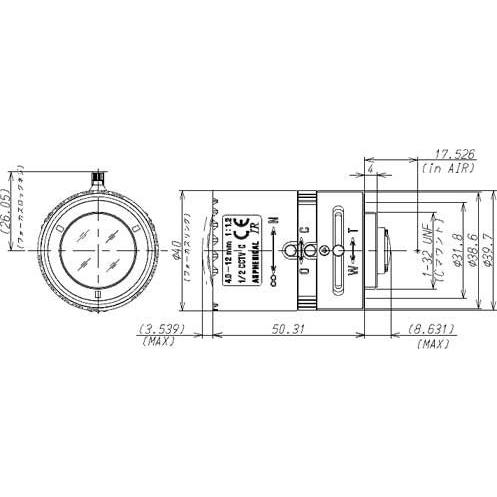 CCTVレンズ TAMRON (タムロン)  Ｃマウント・レンズ 12VM412ASIR |  | 01