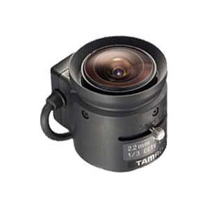CCTVレンズ TAMRON (タムロン)   13FG22IR   焦点距離 2.2 mm   単焦点 超広角    1/3" CSマウント | 