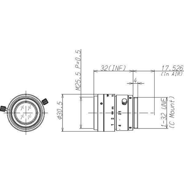 CCTVレンズ TAMRON (タムロン)  Ｃマウント・レンズ 35HB |  | 01
