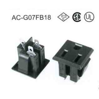 EDK  エコー電子　 AC-G07FB18   ( AC OUTLET  ) ( 5個セット ) | 