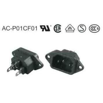 EDK  エコー電子　 AC-P01CF01   ( AC OUTLET  ) ( 5個セット ) | 