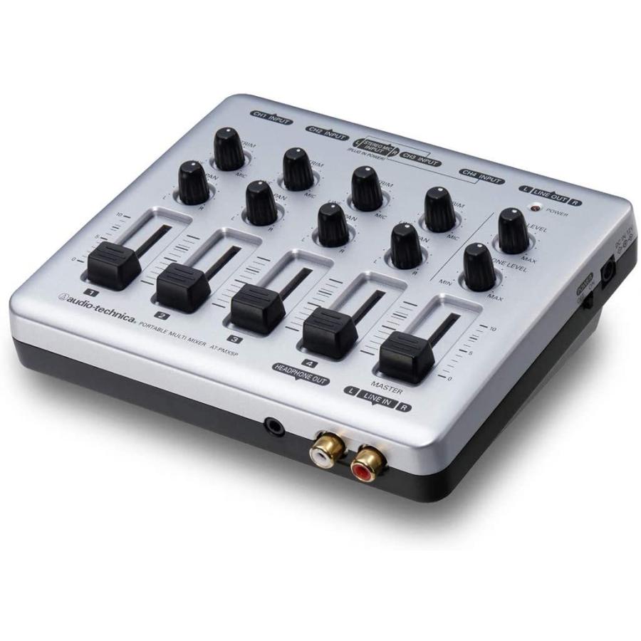 audio-technica ポータブルマルチミキサー AT-PMX5P | 