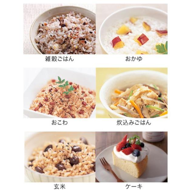 海外向け炊飯器 220-230V仕様 タイガーJPF-A55W WZ IH（サテンホワイト）3カップ 日本製  SEプラグ | 炊きたて | 04