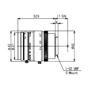 CCTVレンズ 興和(KOWA：コーワ)・メガピクセルCマウントレンズ：LM16HC |  | 01