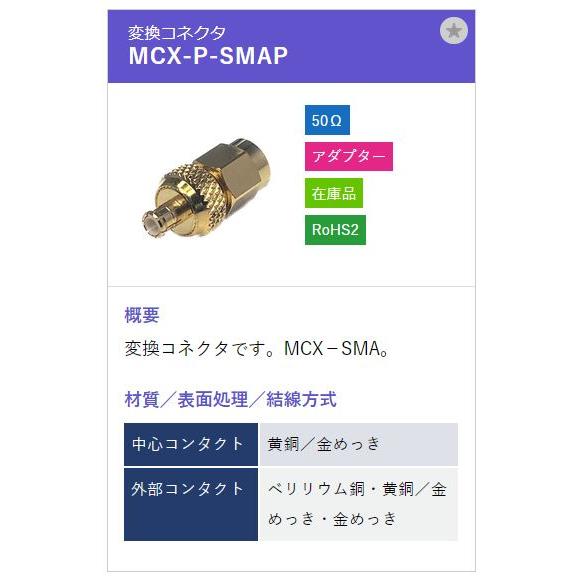 トーコネ（東洋コネクター）MCX-P-SMAP |  | 01