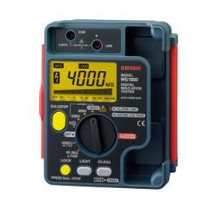 三和電気計器 [サンワ SANWA]  MG1000  絶縁抵抗器　新JIS対応/デジタル・測定ラインの活線状態を自動判別 | 
