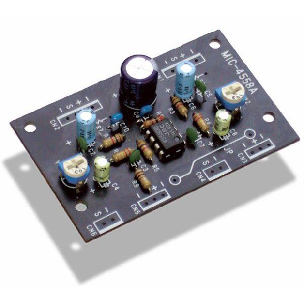 ワンダーキット/WonderKit   ステレオマイクアンプキット    型番：MIC-4558 | 