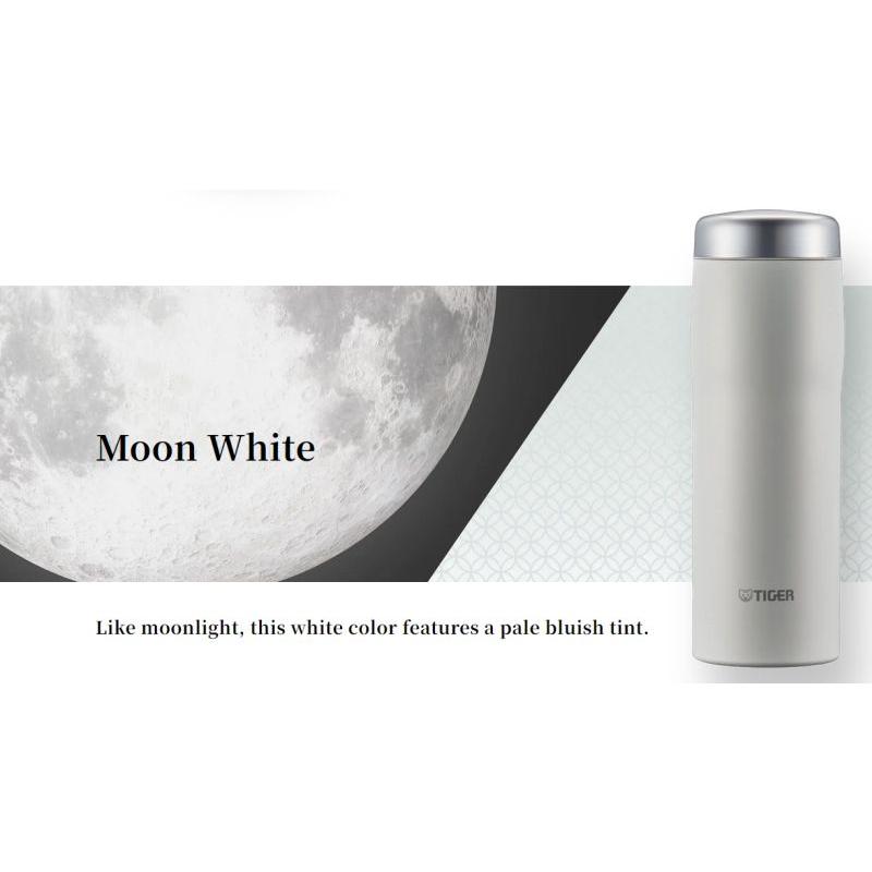 最新モデル発売  タイガー 真空断熱ボトル スクリューマグ  MJF-A036 WF（月白）日本製 Vacuum Insulated Bottle Mug | タイガー | 01