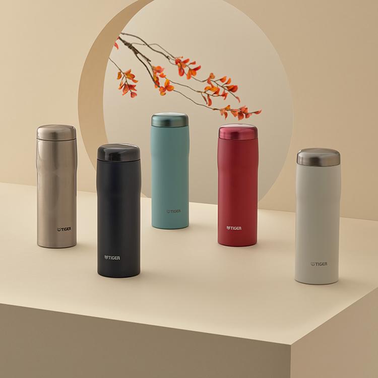 最新モデル発売  タイガー 真空断熱ボトル スクリューマグ  MJF-A048 AF （青黒）日本製 Vacuum Insulated Bottle Mug | タイガー | 02