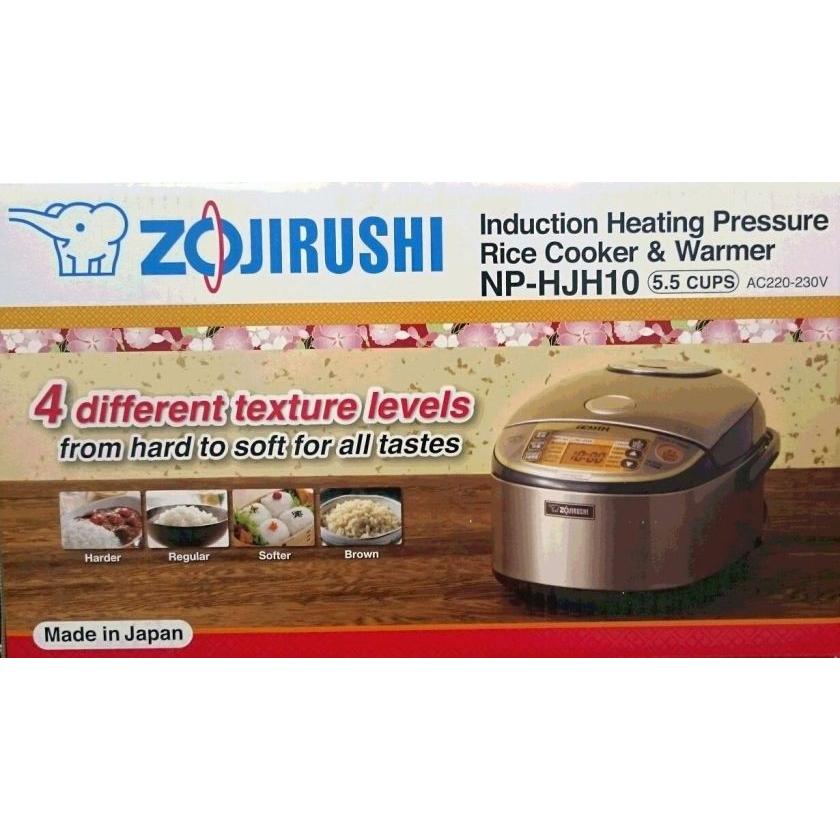 象印 海外向け炊飯器 220V NP-HJH10 圧力 IH 5カップ 日本製