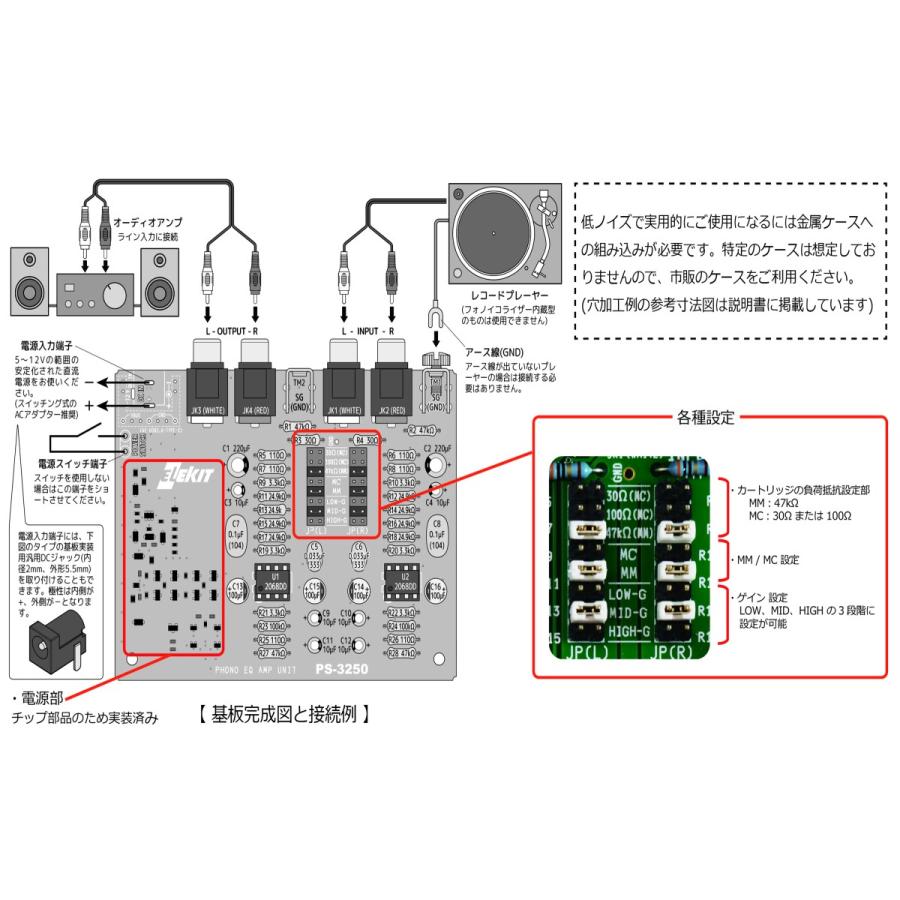 エレキット フォノイコライザー PS-3250 |  | 01